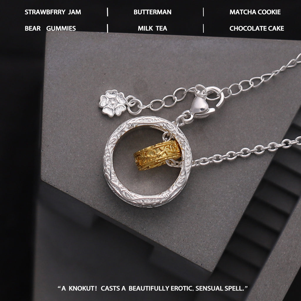 Textured Gold And Silver Nested Necklace Unlocks Personalized Trend