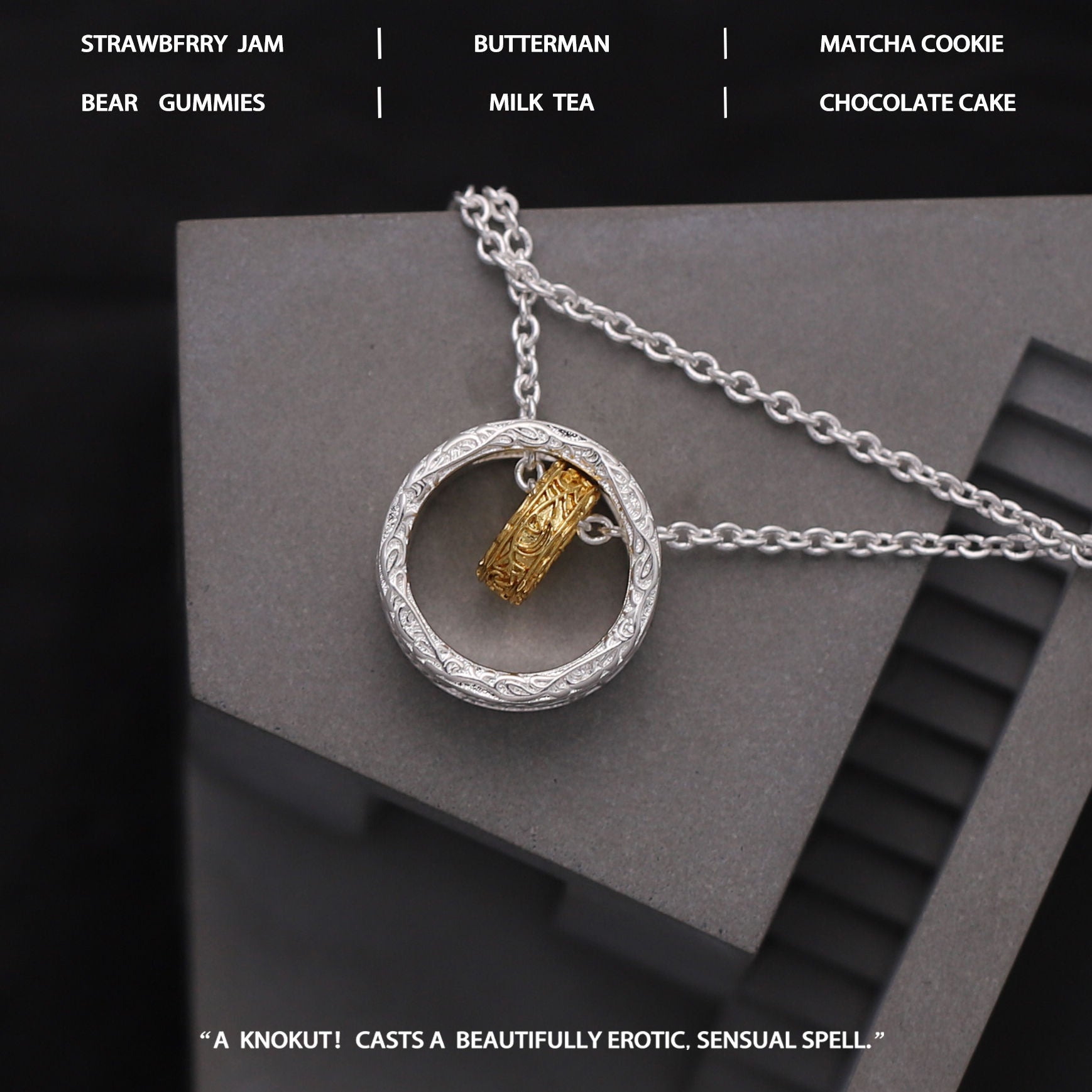 Textured Gold And Silver Nested Necklace Unlocks Personalized Trend